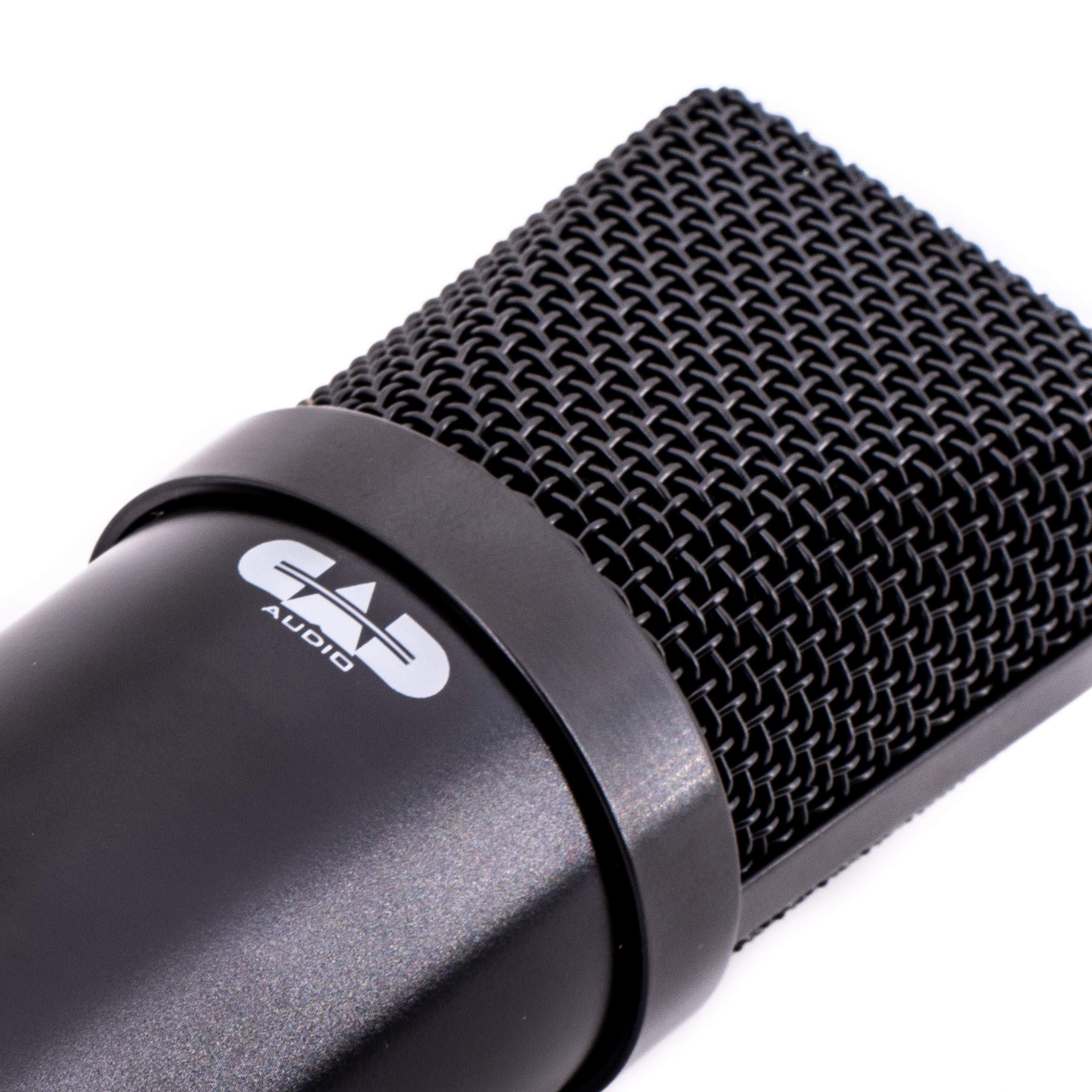 CAD Audio GXL1800 Large Format Side Address Condenser Microphone- Perfect for Studio, Podcasting & Streaming, Black